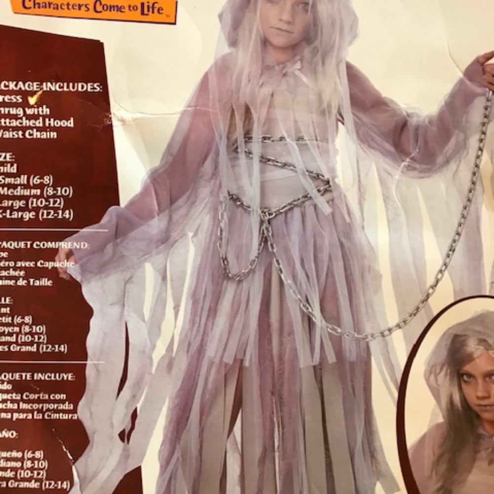 Girls Halloween Ghost costume
